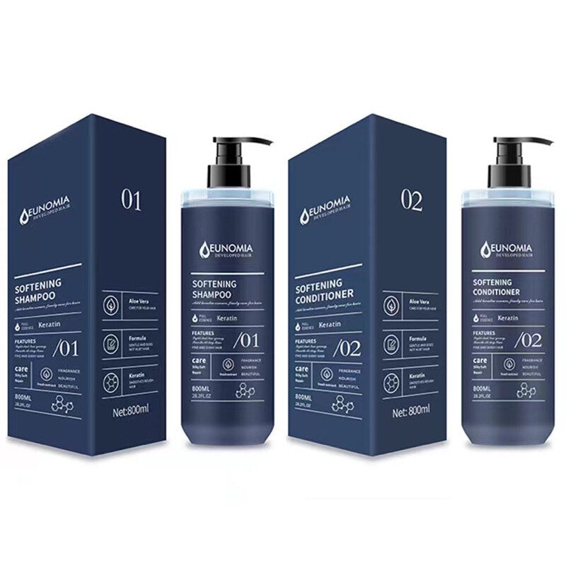 Salon-Quality Eunomia Softening Shampoo & Mask Set